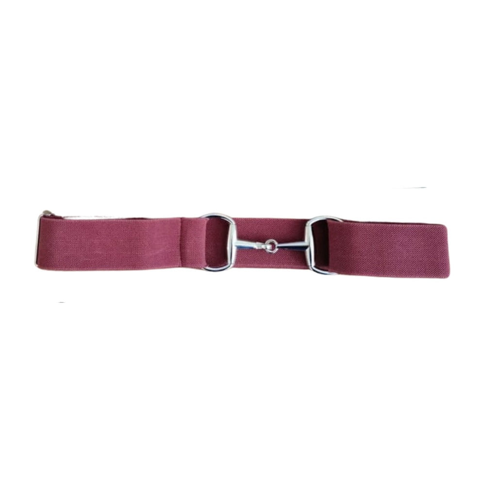 EQUESTRIAN STYLE CINTURON ELASTICO MOD. BOCADO PLATA
