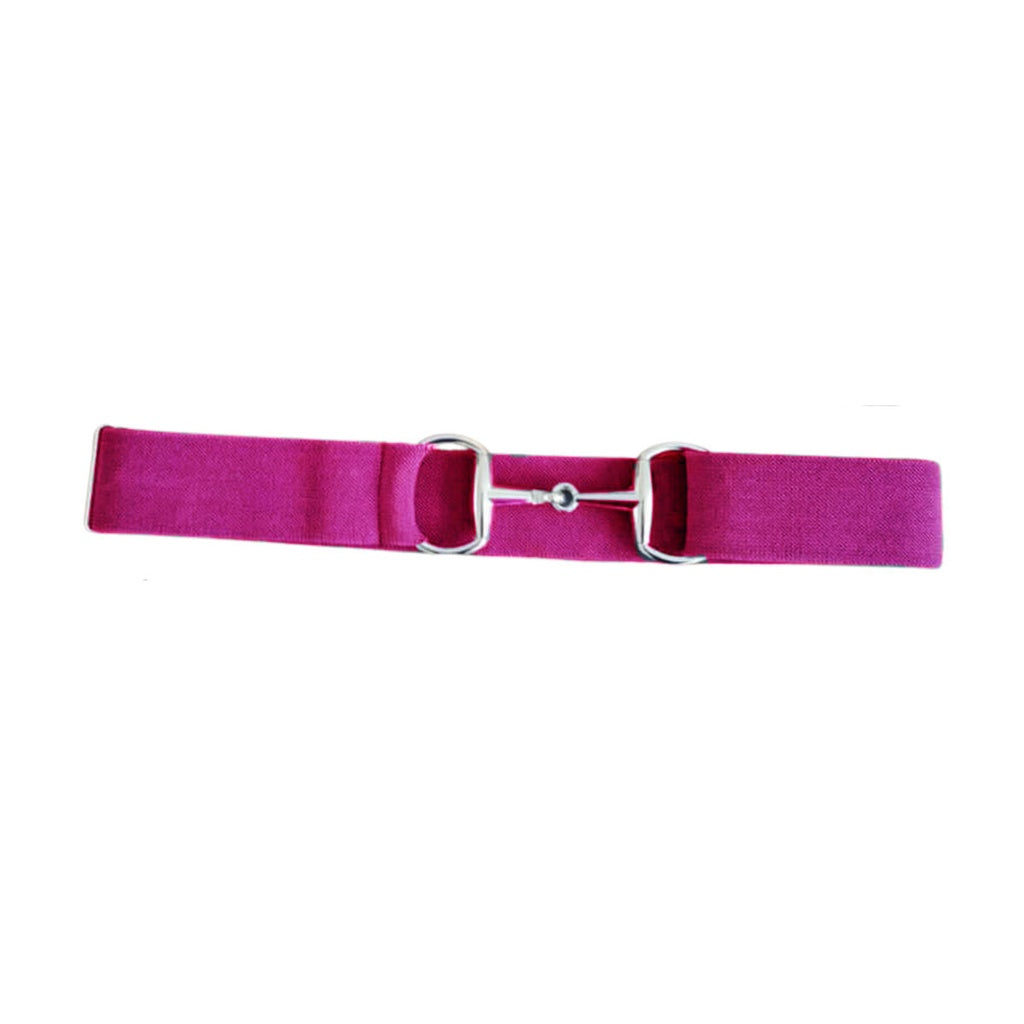 EQUESTRIAN STYLE CINTURON ELASTICO MOD. BOCADO PLATA
