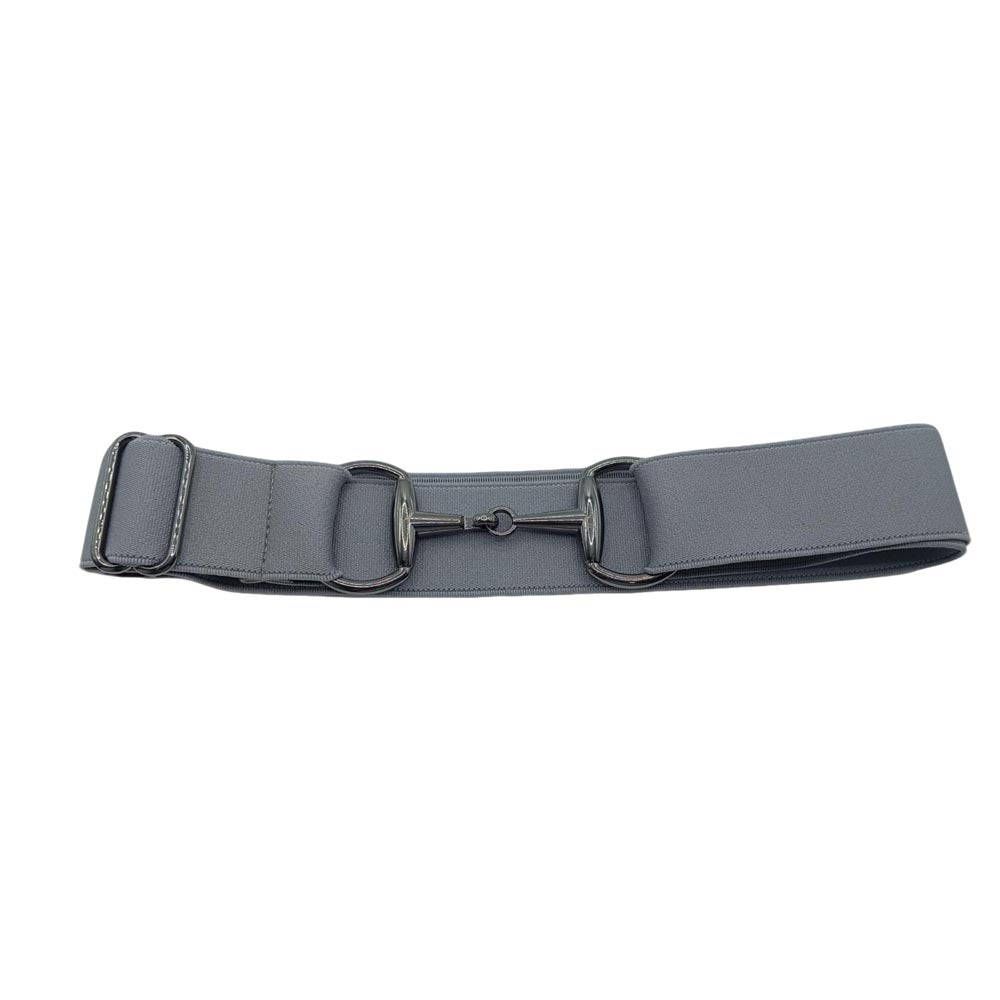 EQUESTRIAN STYLE CINTURON ELASTICO MOD. BOCADO NEGRO