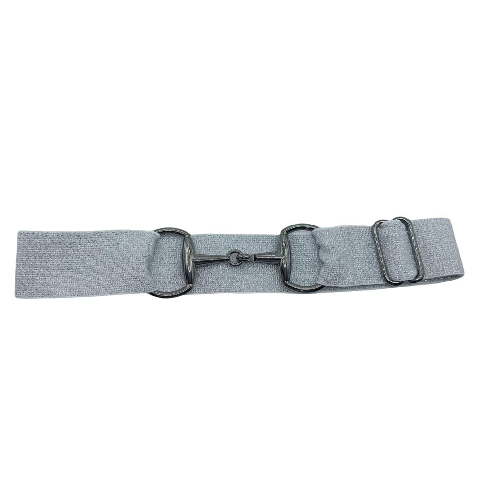 EQUESTRIAN STYLE CINTURON ELASTICO MOD. BOCADO NEGRO