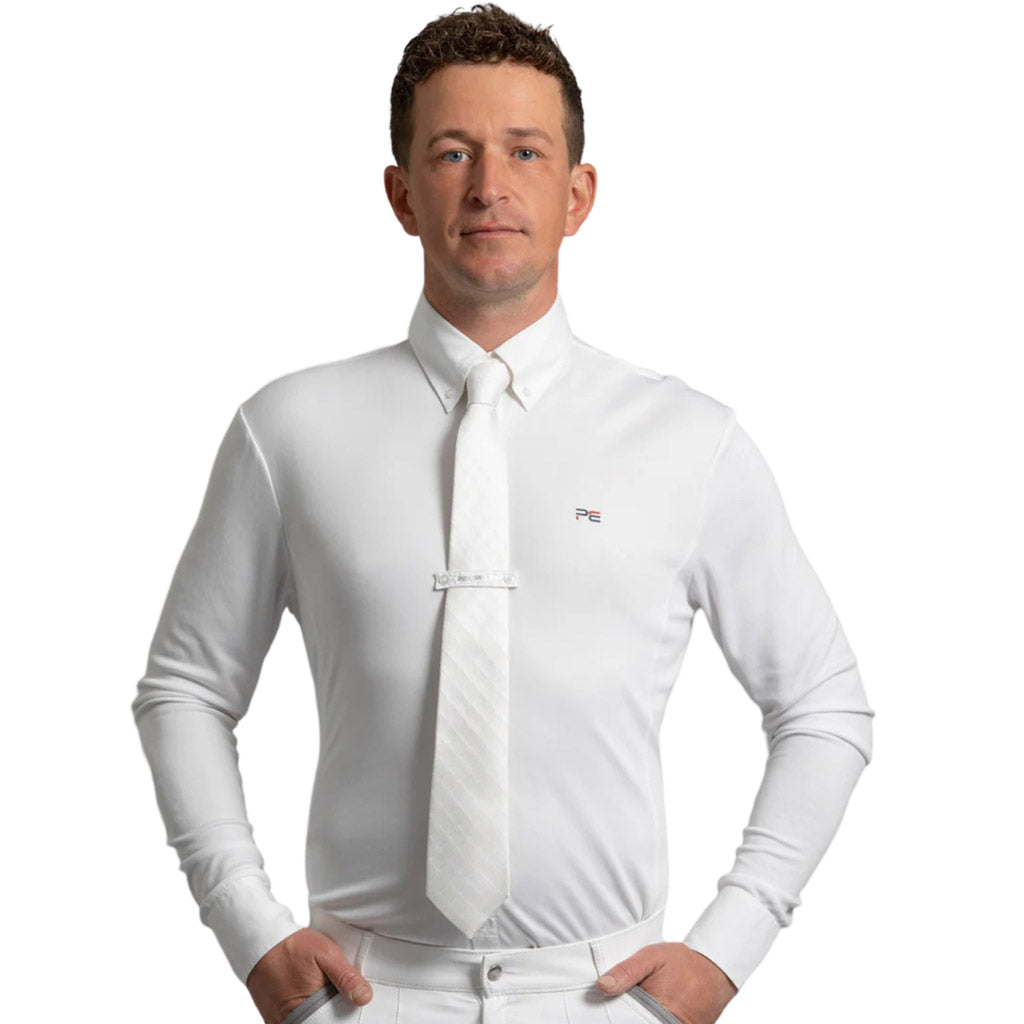 PREMIER EQUINE PLAYERA DE COMPETENCIA M/L CABALLERO GIULIO MOD. 4026