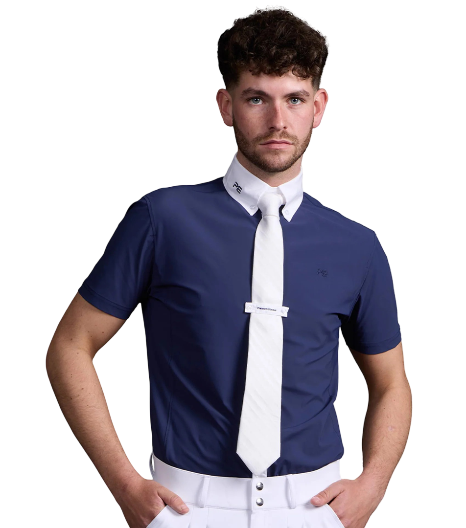 PREMIER EQUINE PLAYERA DE COMPENCIA M/C CABALLERO RUBATO MOD. 4225