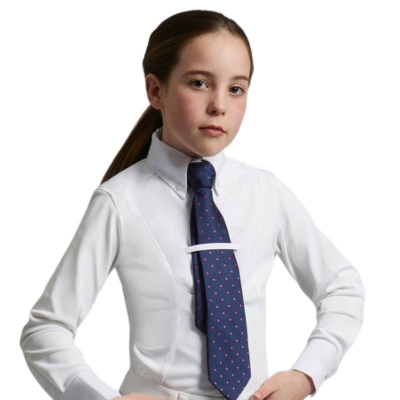 PREMIER EQUINE PLAYERA M/L NIÑA TESSA MOD. 4550