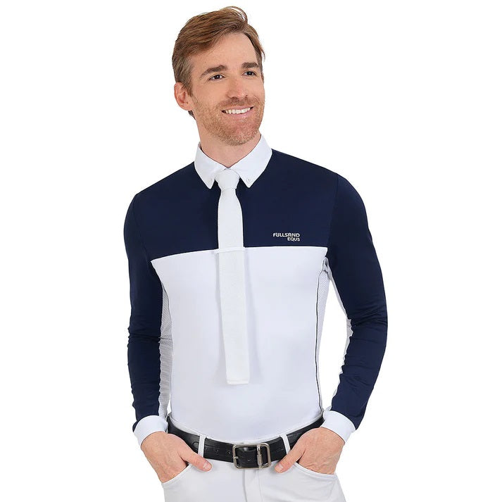 FULLSAND EQUS PLAYERA POLO CABALLERO M/L MOD. EQCPG13