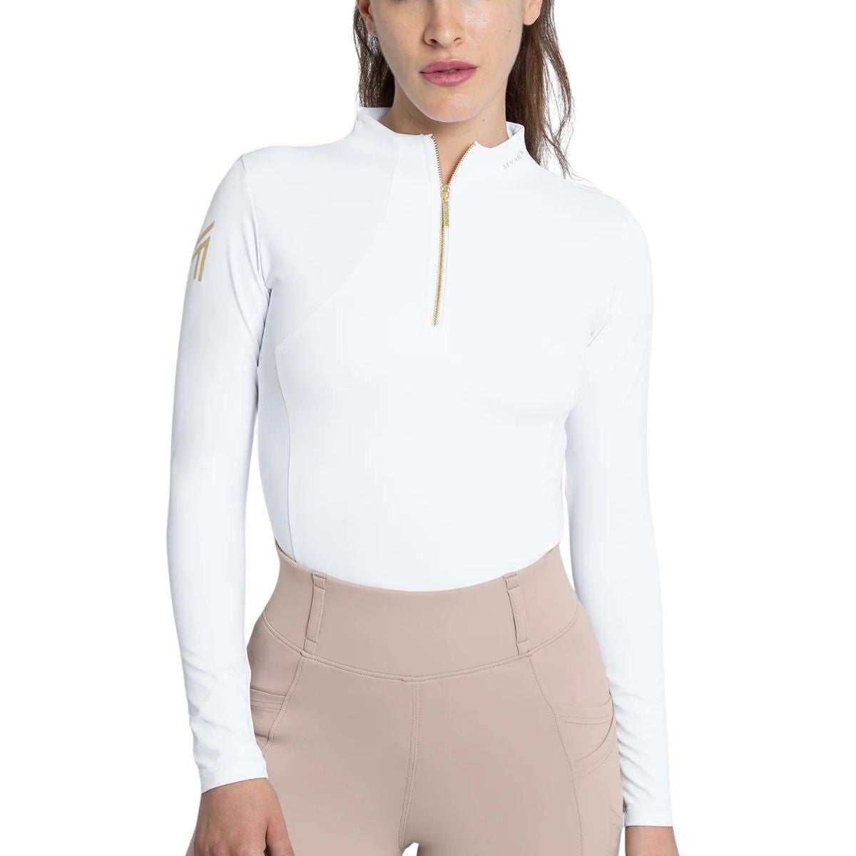 MAXIMILIAN PLAYERA DE COMPETENCIA M/L DAMA MOD. BASE LAYER