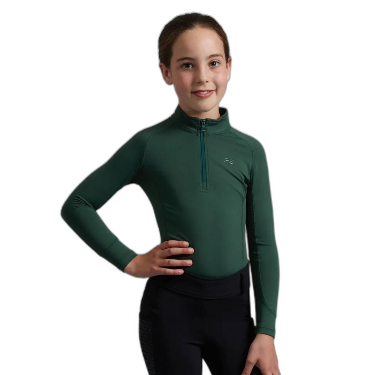PREMIER EQUINE PLAYERA DE ENTRENAMIENTO M/L INFANTIL OMBRETTA MOD. 4554