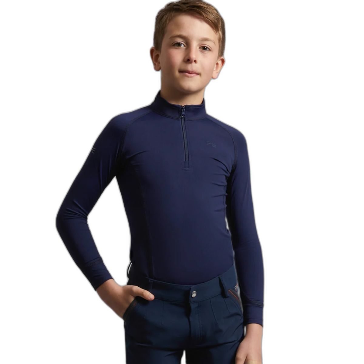 PREMIER EQUINE PLAYERA DE ENTRENAMIENTO M/L INFANTIL OMBRETTA MOD. 4554