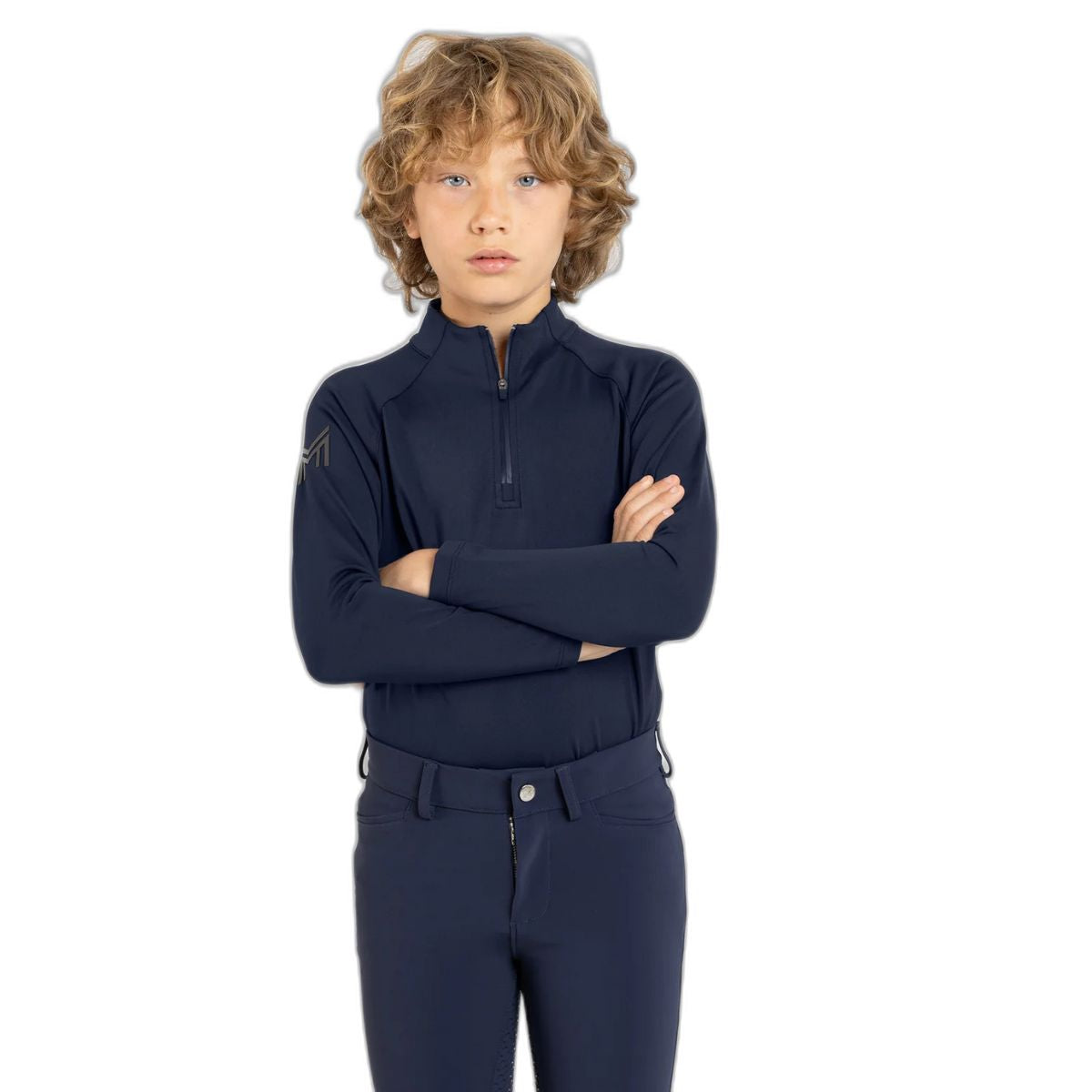 MAXIMILIAN PLAYERA DE ENTRENAMIENTO M/L INFANTIL MOD. CODE BASE LAYER