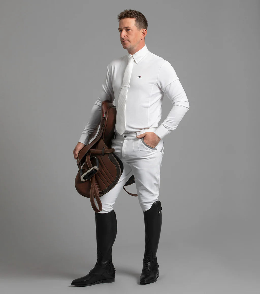 PREMIER EQUINE PLAYERA DE COMPETENCIA M/L CABALLERO GIULIO MOD. 4026