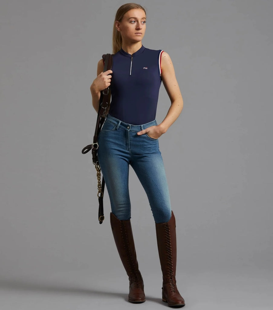 PREMIER EQUINE PLAYERA DAMA S/M ALITO MOD. 4055