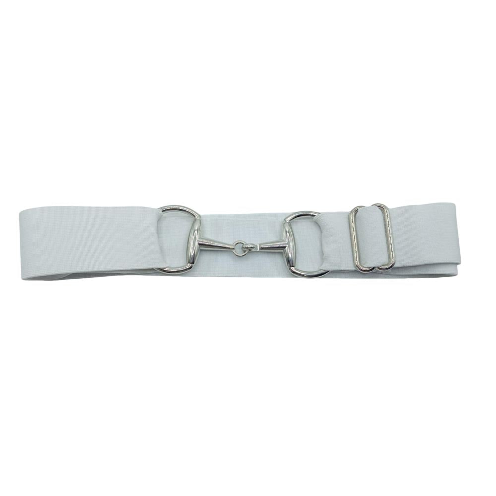 EQUESTRIAN STYLE CINTURON ELASTICO MOD. BOCADO PLATA