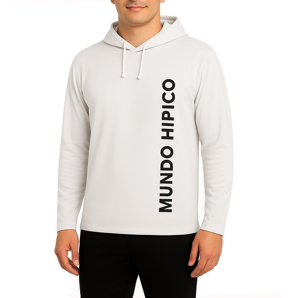 MH PLAYERA DE ENTRENAMIENTO C/CAPUCHA M/L LISA