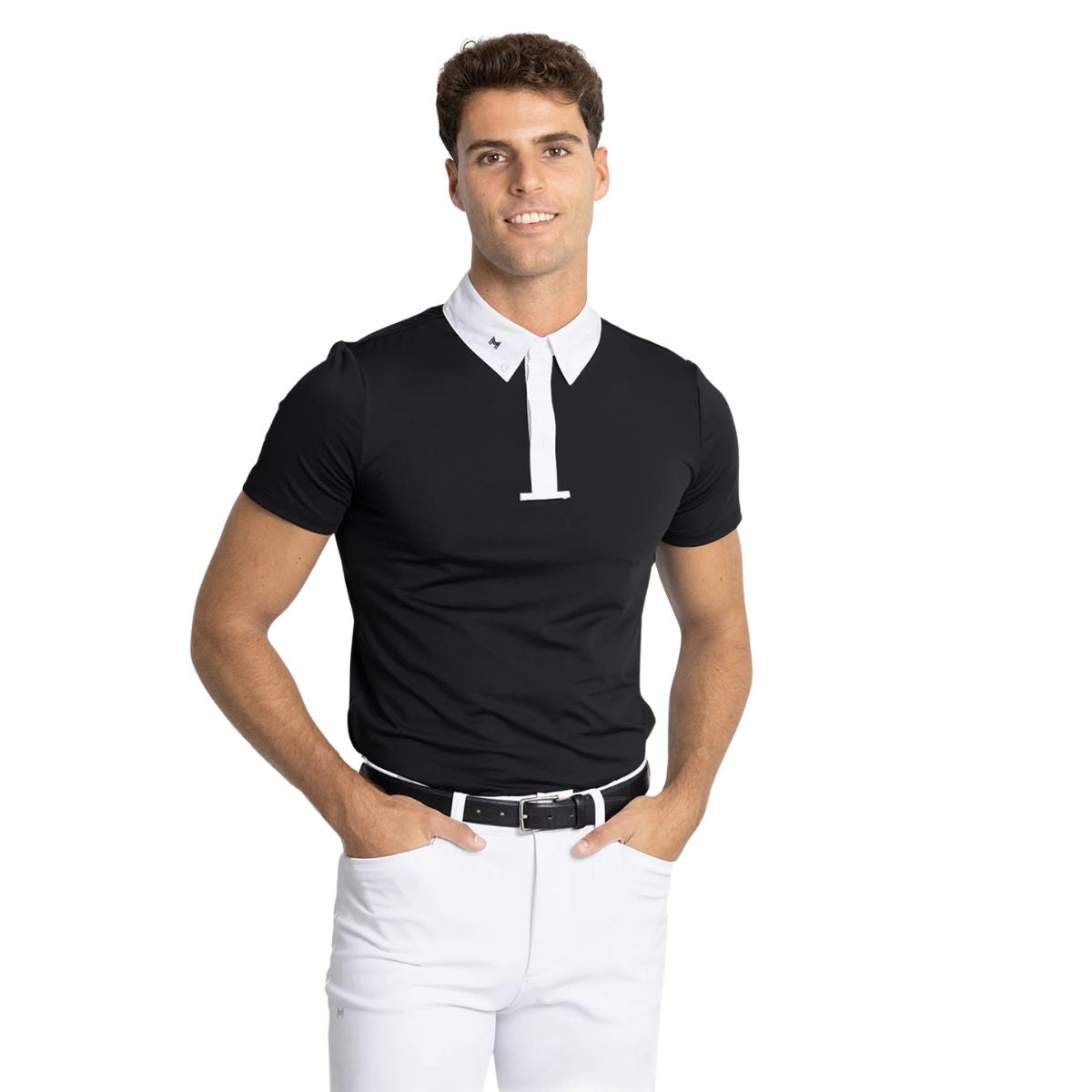 MAXIMILIAN PLAYERA DE COMPETENCIA M/C CABALLERO MOD. ACTIVE