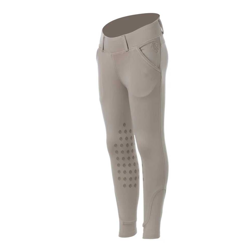 EQUINAVIA PANTALÓN EQUITACIÓN INFANTIL LENA KNEE PATCH MOD. E36040-LBR