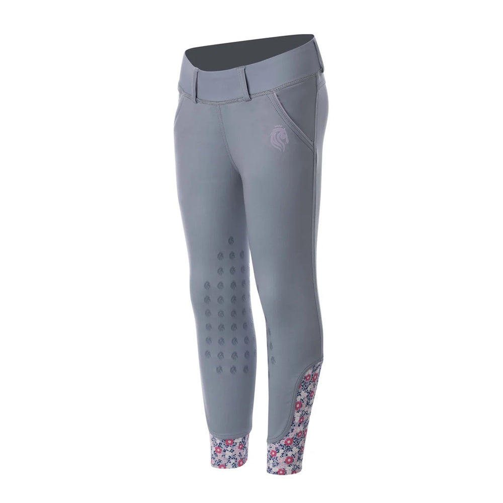 EQUINAVIA PANTALÓN EQUITACIÓN INFANTIL LENA KNEE PATCH MOD. E36040-LBR