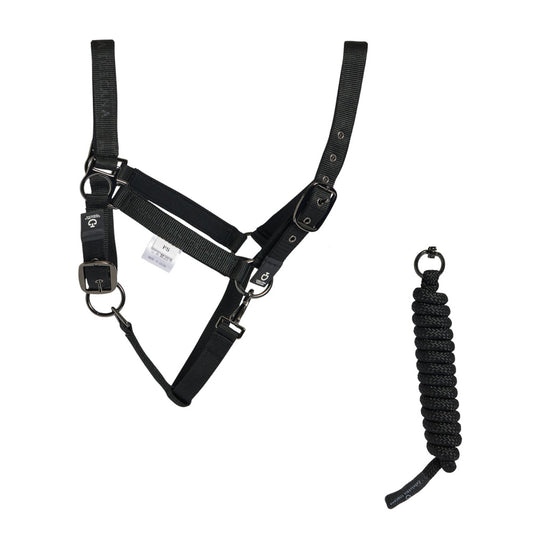 CAVALLERIA TOSCANA CABEZADA TEXTIL C/PASEADOR MOD. CAV005