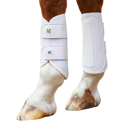 PREMIER EQUINE BRUSHING BOOTS CARBON AIR-TECH MOD. 1027