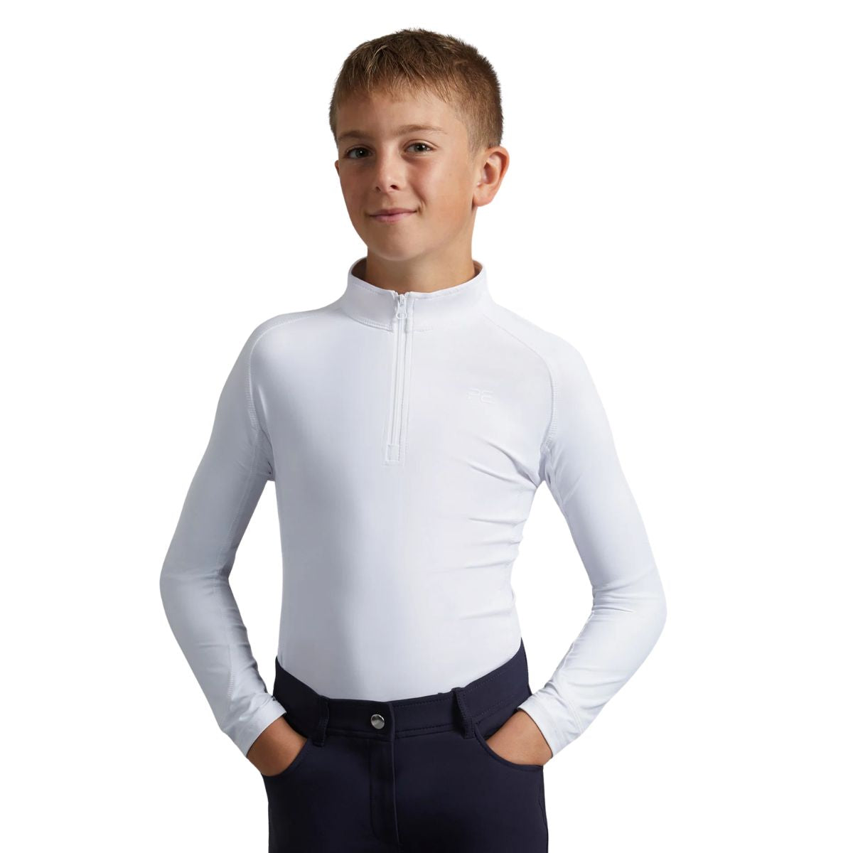 PREMIER EQUINE PLAYERA DE ENTRENAMIENTO M/L INFANTIL OMBRETTA MOD. 4554