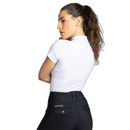 MAXIMILIAN PLAYERA DE COMPETENCIA M/C DAMA MOD. BASE LAYER