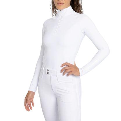 MAXIMILIAN PLAYERA DE COMPETENCIA M/L DAMA MOD. REFLECTION BASE LAYER