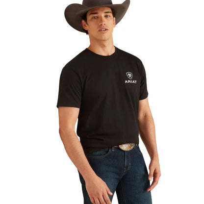 ARIAT PLAYERA M/C CABALLERO SUGAR FLAG MOD. 10047886