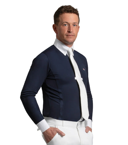 PREMIER EQUINE PLAYERA DE COMPETENCIA M/L CABALLERO GIULIO MOD. 4026