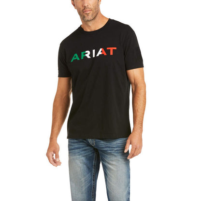 ARIAT PLAYERA M/C CABALLERO VIVA MEXICO MOD. 10036630