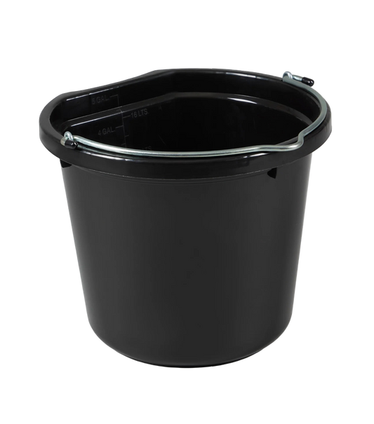 PREMIER EQUINE CUBETA 18.9 LT CON LADO POSTERIOR PLANO MOD. 6070