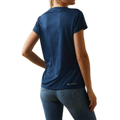 ARIAT PLAYERA DAMA M/C LAGUNA LOGO MOD. 10043610