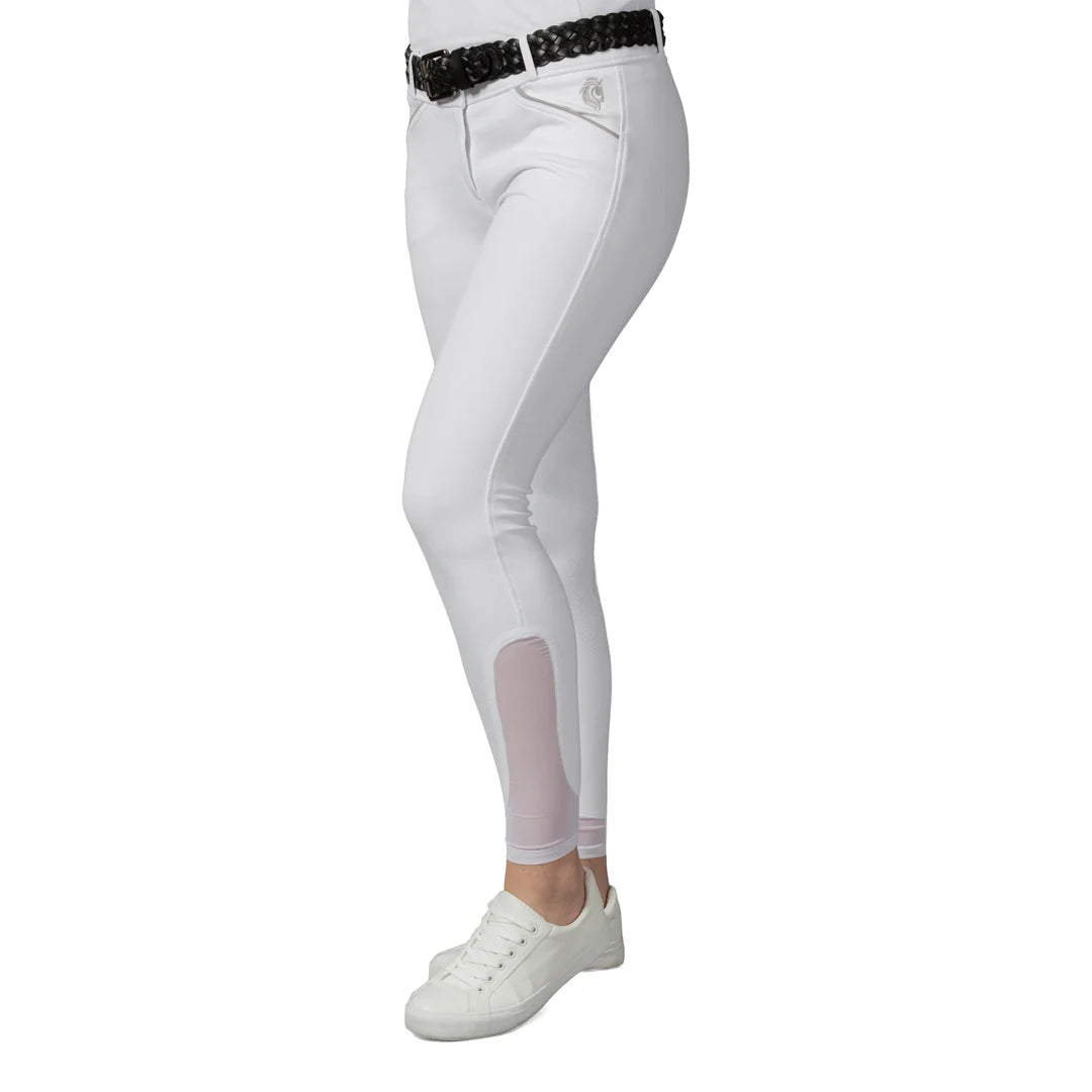 EQUINAVIA PANTALÓN EQUITACIÓN DAMA ASTRID FULL SEAT MOD. E36010-WH/LGY