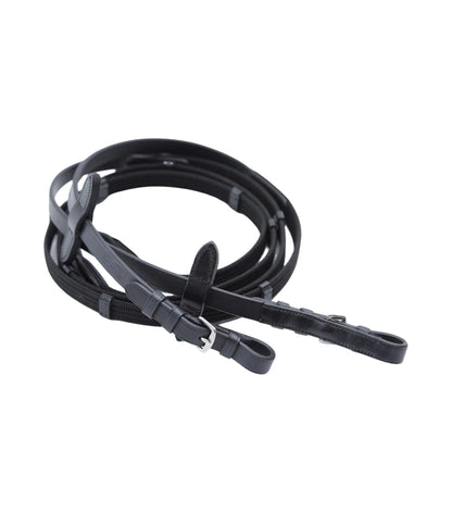 PREMIER EQUINE RIENDAS TEXTILES/PIEL CALOVETO MOD. 8040