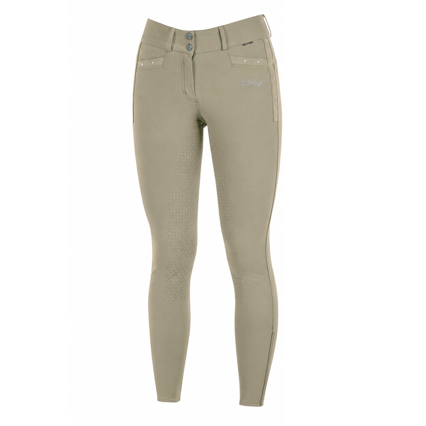 B VERTIGO CARINA WOMEN'S PANTALON EQUITACION KAKI MOD. 36022