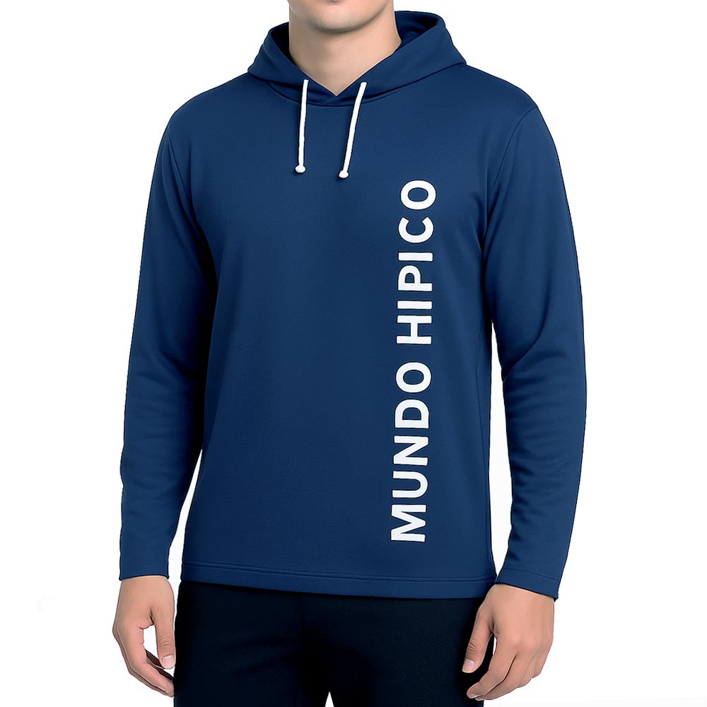 MH PLAYERA DE ENTRENAMIENTO C/CAPUCHA M/L LISA