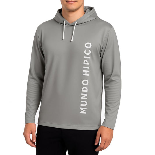 MH PLAYERA DE ENTRENAMIENTO C/CAPUCHA M/L LISA