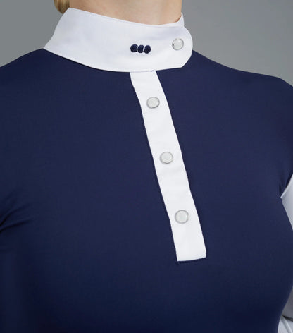 PREMIER EQUINE PLAYERA DE COMPETENCIA M/L DAMA ROSSINI MOD. 4016